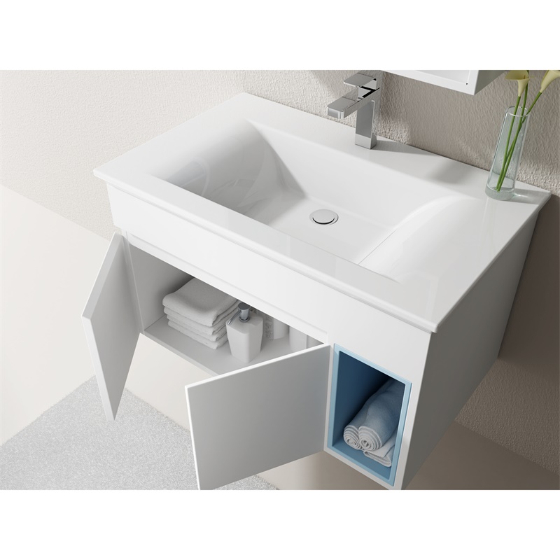 YS27293-60	Ceramic cabinet basin, vanity basin, lavatory sink;