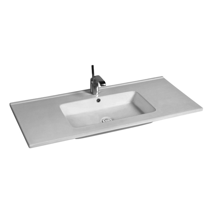 YS27295-100	Ceramic cabinet basin, vanity basin, lavatory sink;