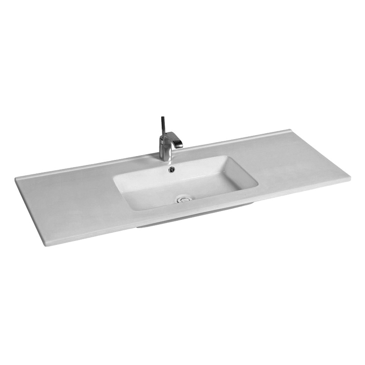 YS27295-120	Ceramic cabinet basin, vanity basin, lavatory sink;