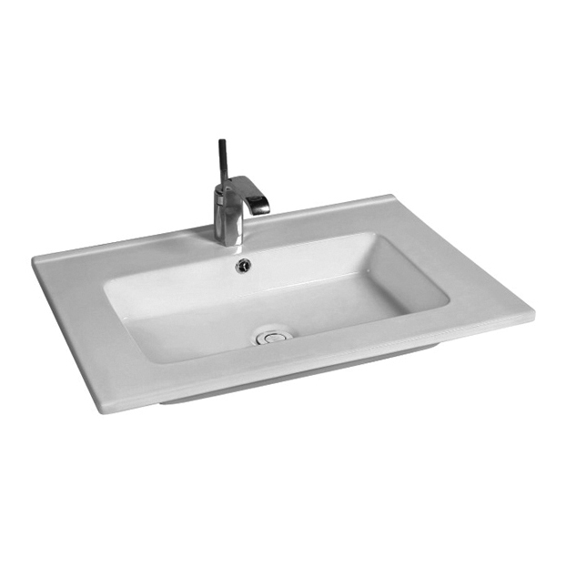 YS27295-70	Ceramic cabinet basin, vanity basin, lavatory sink;