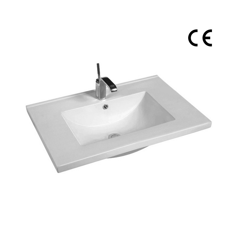 YS27298-70	Ceramic cabinet basin, vanity basin, lavatory sink;