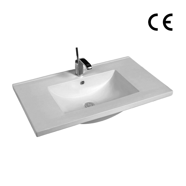 YS27298-80	Ceramic cabinet basin, vanity basin, lavatory sink;