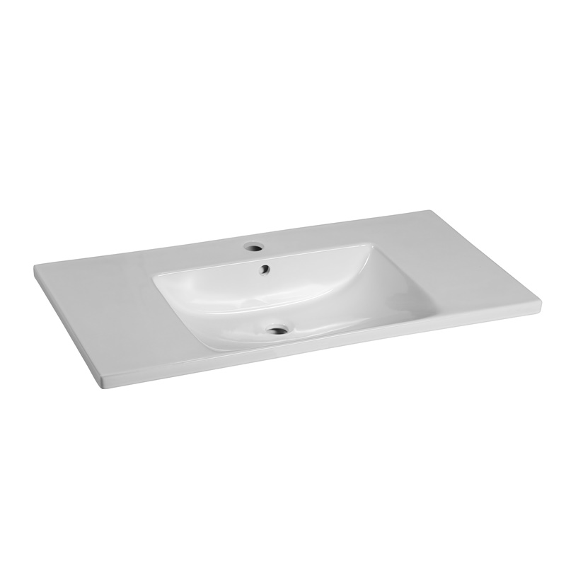 YS27307-90	Ceramic cabinet basin, vanity basin, lavatory sink;