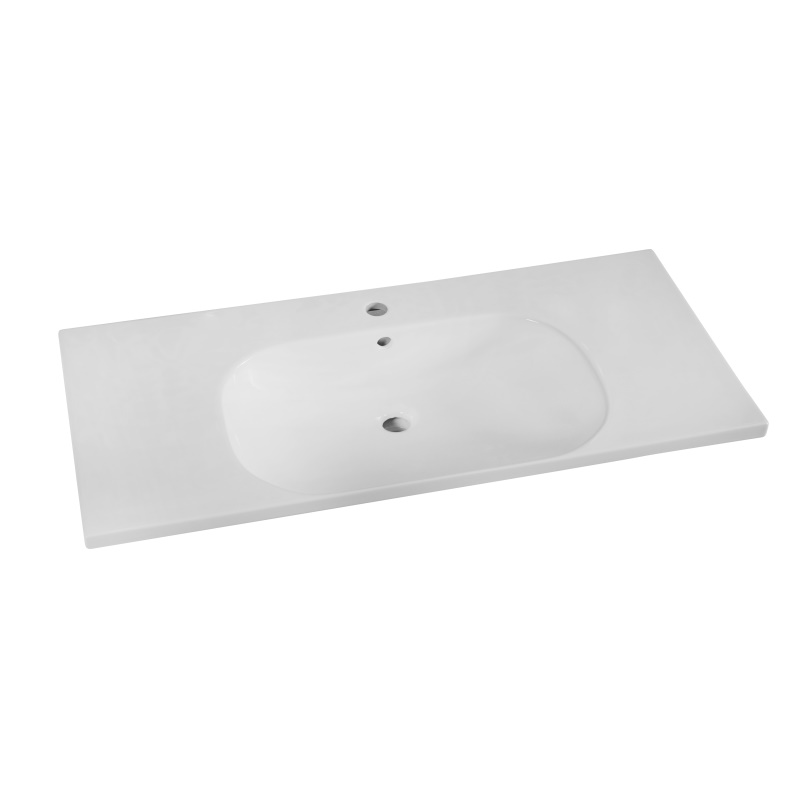 YS27308-100	Ceramic cabinet basin, vanity basin, lavatory sink;