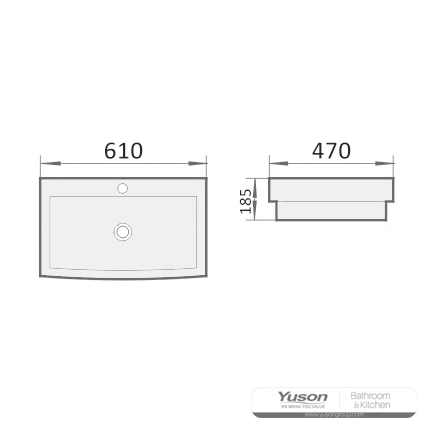 ys28215b เซรามิกเหนืออ่างเคาน์เตอร์อ่างศิลปะอ่างเซรามิก;