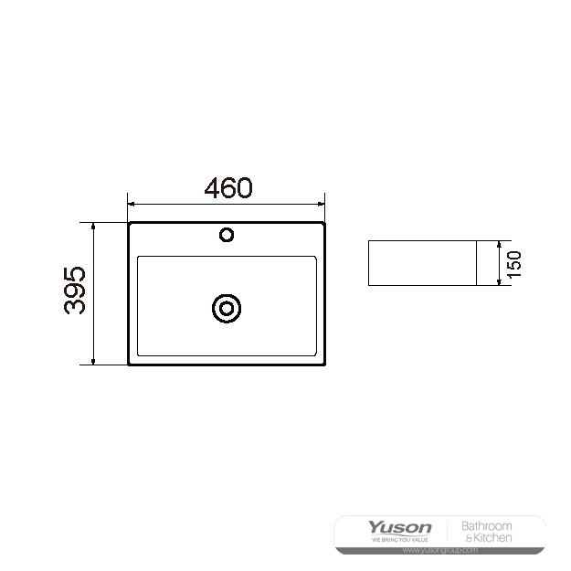 ys28299 เซรามิกเหนืออ่างเคาน์เตอร์อ่างศิลปะอ่างเซรามิก;