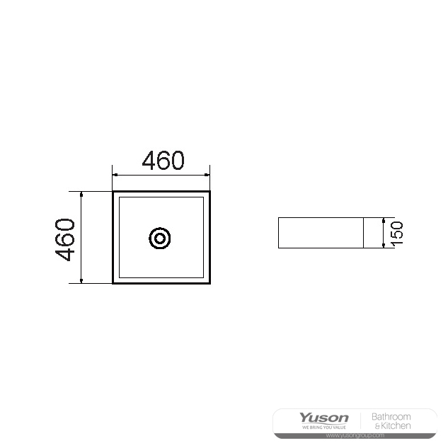 ys28301 เซรามิกเหนืออ่างเคาน์เตอร์อ่างศิลปะอ่างเซรามิก;