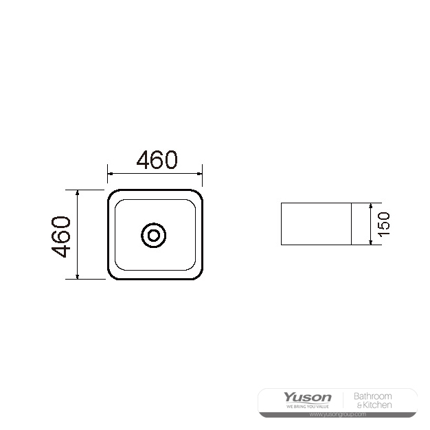 ys28320 เซรามิกเหนืออ่างเคาน์เตอร์อ่างศิลปะอ่างเซรามิก;