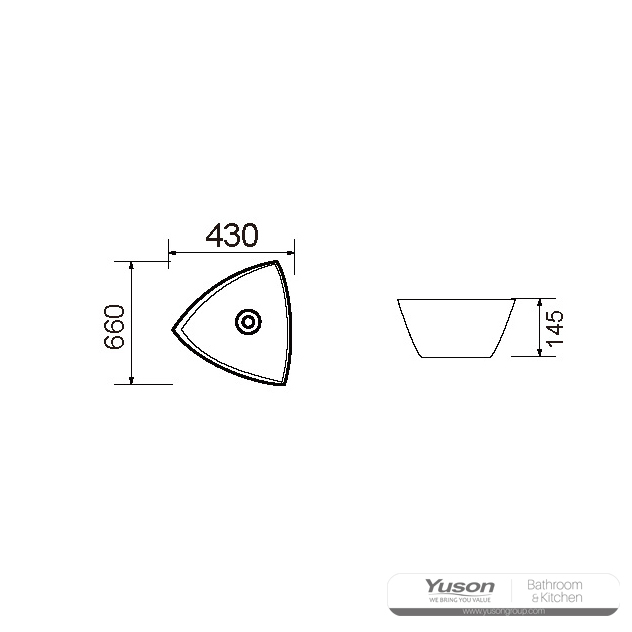 ys28321 เซรามิกเหนืออ่างเคาน์เตอร์อ่างศิลปะอ่างเซรามิก;