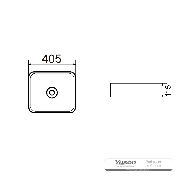 ys28352 เซรามิกเหนืออ่างเคาน์เตอร์อ่างศิลปะอ่างเซรามิก;