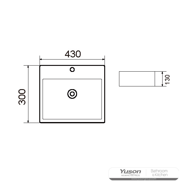 ys28363 เซรามิกเหนืออ่างเคาน์เตอร์อ่างศิลปะอ่างเซรามิก;