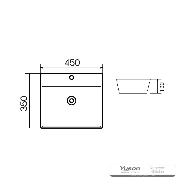 ys28391 เซรามิกเหนืออ่างเคาน์เตอร์อ่างศิลปะอ่างเซรามิก;