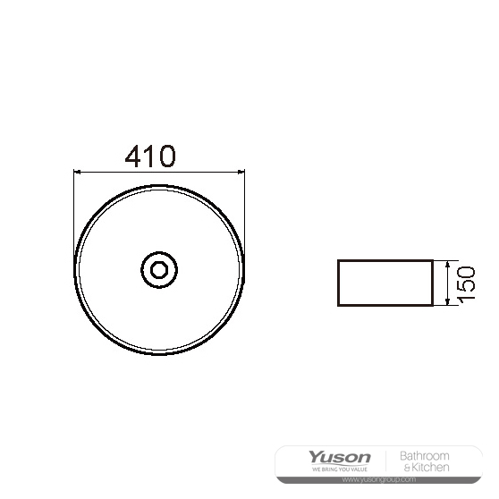 ys28405 เซรามิกเหนืออ่างเคาน์เตอร์อ่างศิลปะอ่างเซรามิก;