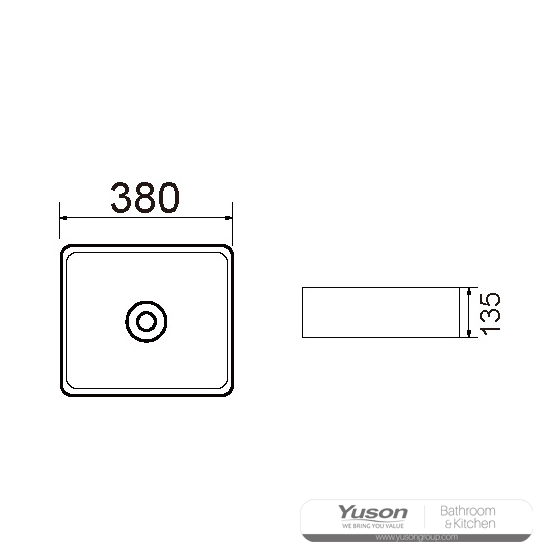 ys28425 เซรามิกเหนืออ่างเคาน์เตอร์อ่างศิลปะอ่างเซรามิก;