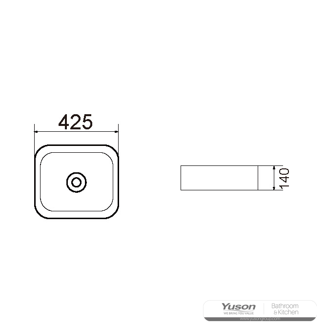 ys28431 เซรามิกเหนืออ่างเคาน์เตอร์อ่างศิลปะอ่างเซรามิก;