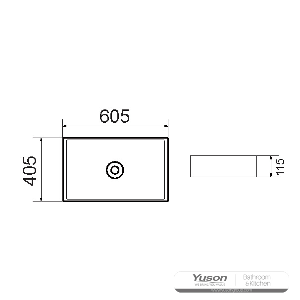 ys28442 เซรามิกเหนืออ่างเคาน์เตอร์อ่างศิลปะอ่างเซรามิก;