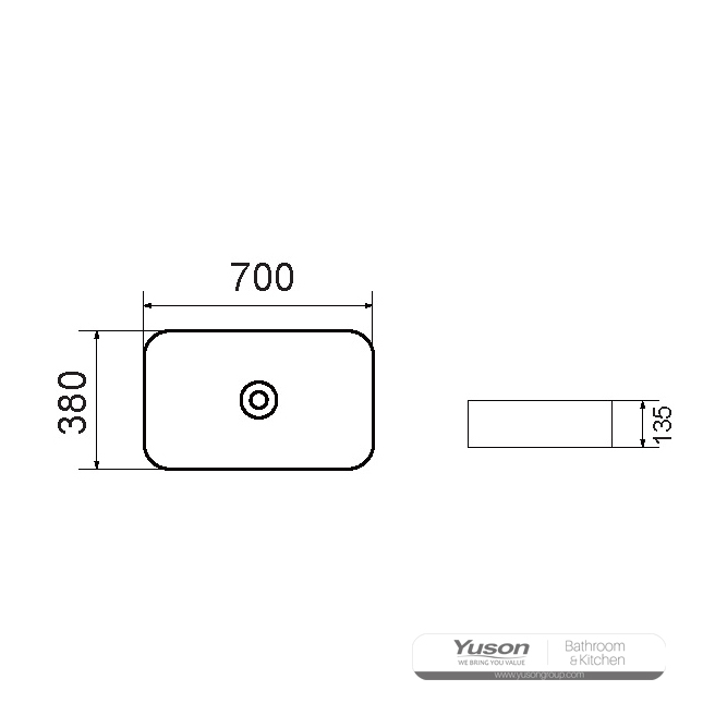 ys28449 เซรามิกเหนืออ่างเคาน์เตอร์อ่างศิลปะอ่างเซรามิก;