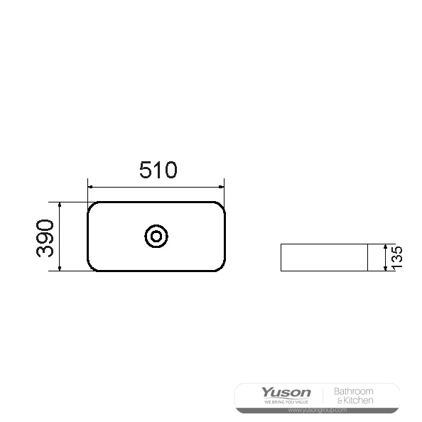 ys28451 เซรามิกเหนืออ่างเคาน์เตอร์อ่างศิลปะอ่างเซรามิก;