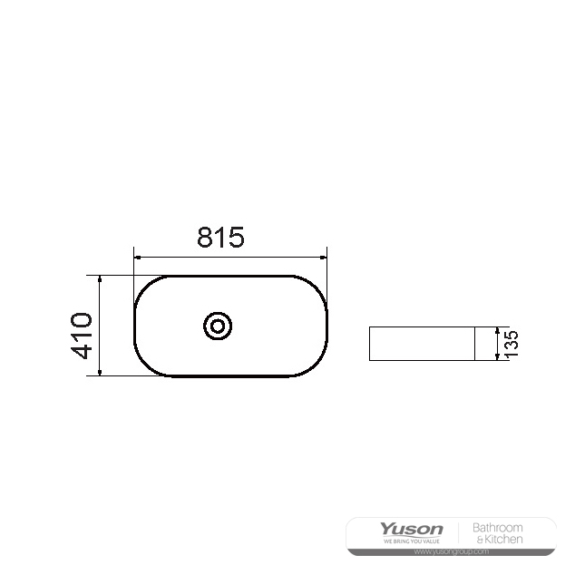 ys28452 เซรามิกเหนืออ่างเคาน์เตอร์อ่างศิลปะอ่างเซรามิก;