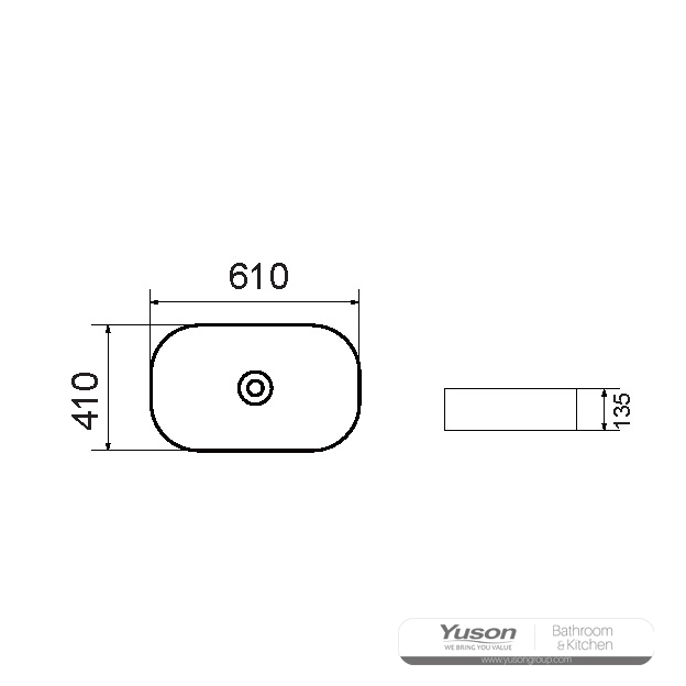 ys28453 เซรามิกเหนืออ่างเคาน์เตอร์อ่างศิลปะอ่างเซรามิก;