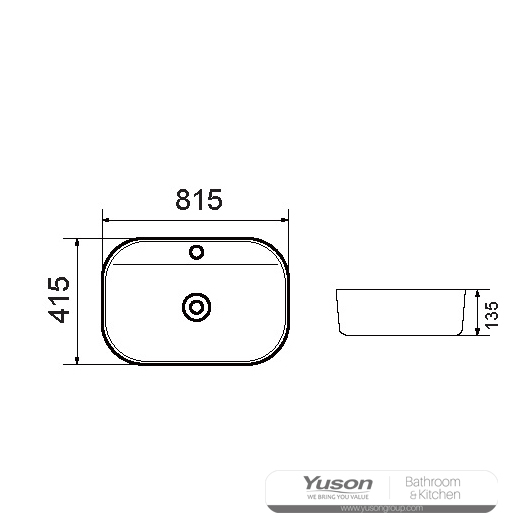 ys28457 เซรามิกเหนืออ่างเคาน์เตอร์อ่างศิลปะอ่างเซรามิก;