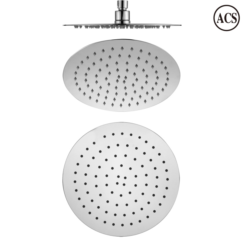 YS78601-8	SUS304 ultra-thin 2mm  shower head, rain shower head;