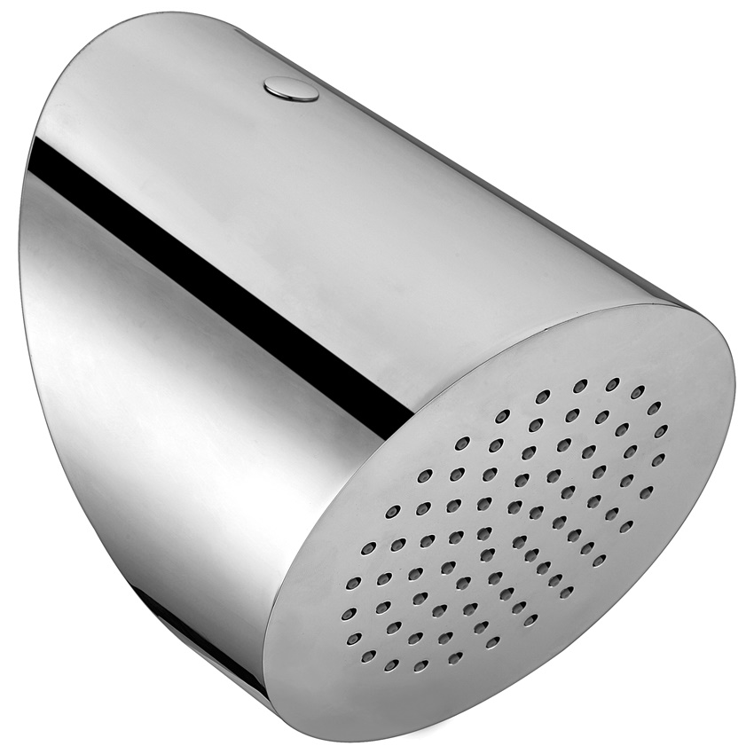 YS78655	SUS304 ceiling-mounted rain shower head with cylinder shape design;