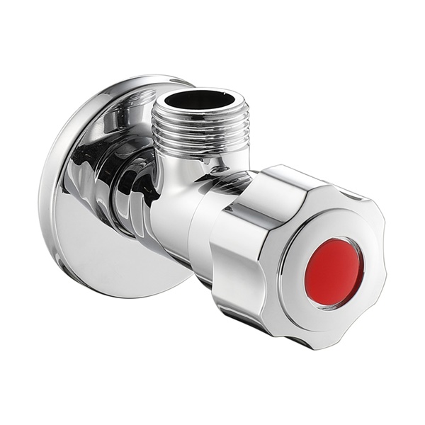 YS470	Brass Angle Valve, Shut Off Water Angle Stop Valve, for Faucet and Toilet, Wall Mounted;