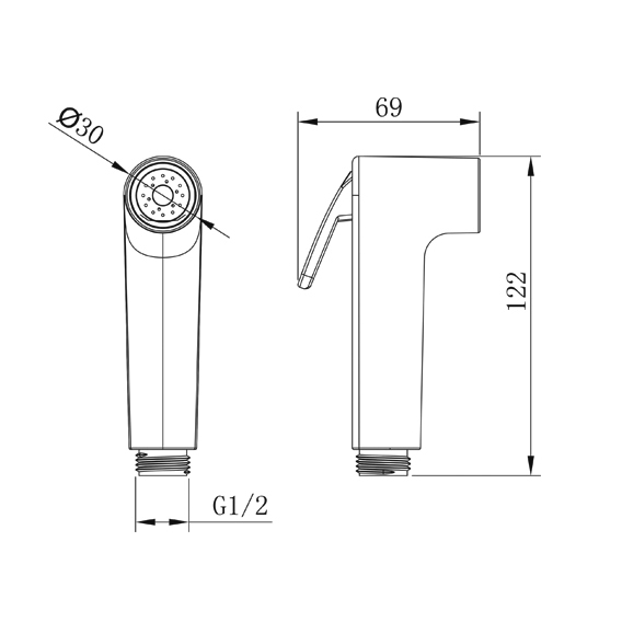 ys36075 abs shataff, เครื่องพ่นสารเคมี, เครื่องฉีดชำระล้าง