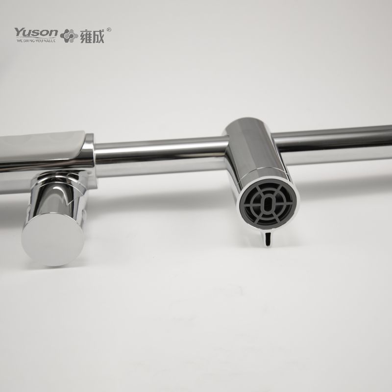 YS33229	Sliding Shower Set, Shower Rail Kit With 3-Function Button Handshower, 900mm Fast-Fix Sliding Bar, 1.5m Stailess Steel Shower hose