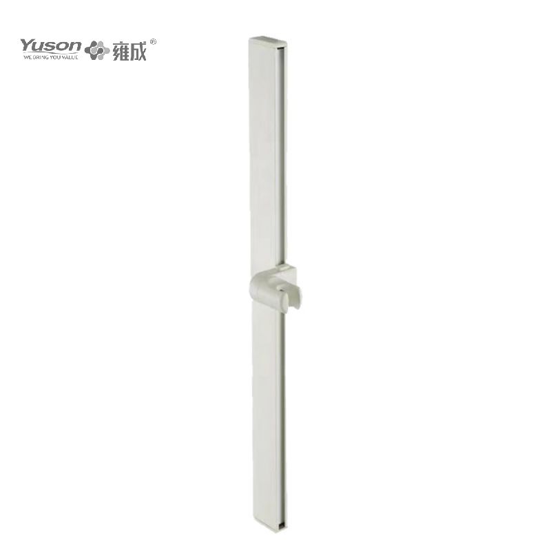 YS33132	Flat Design Aluminum Sliding Shower Set, 3-Function Silicon Nozzles, PFFC Shower Hose