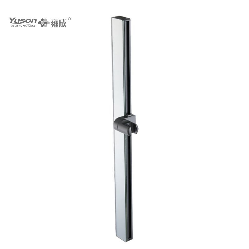 YS33132	Flat Design Aluminum Sliding Shower Set, 3-Function Silicon Nozzles, PFFC Shower Hose