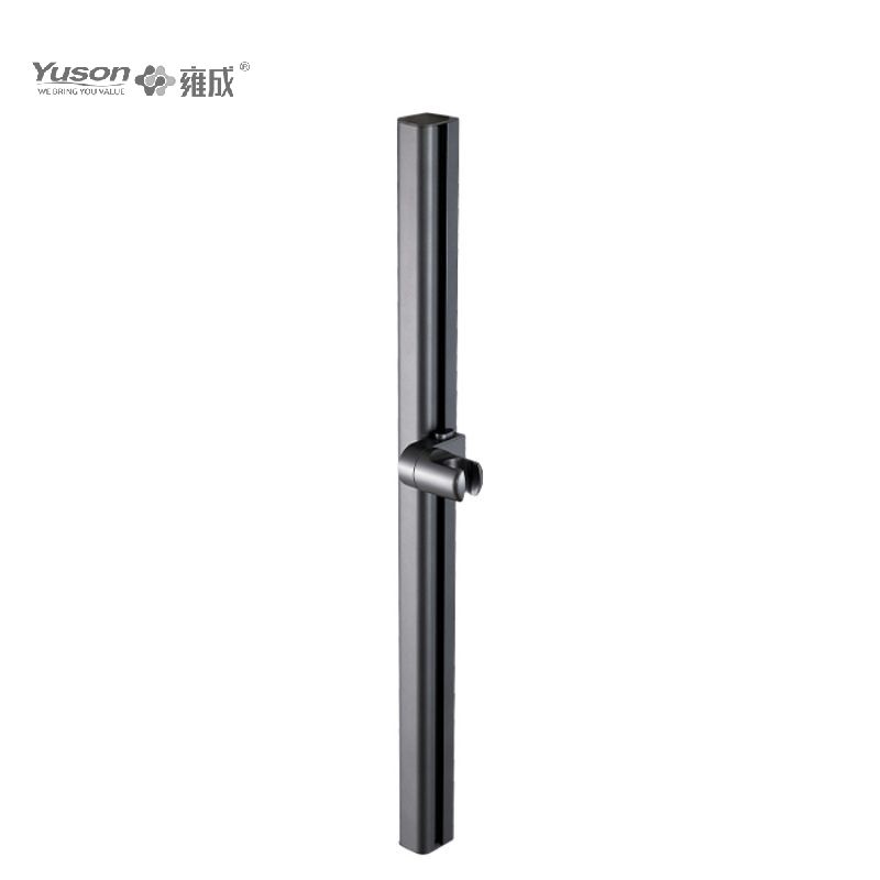 YS33134	Arc Design Aluminum Sliding Shower Set, 3-Function Silicon Nozzles, PFFC Shower Hose