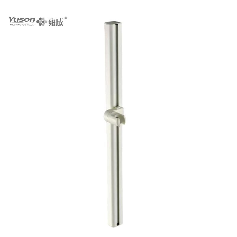 YS33134	Arc Design Aluminum Sliding Shower Set, 3-Function Silicon Nozzles, PFFC Shower Hose