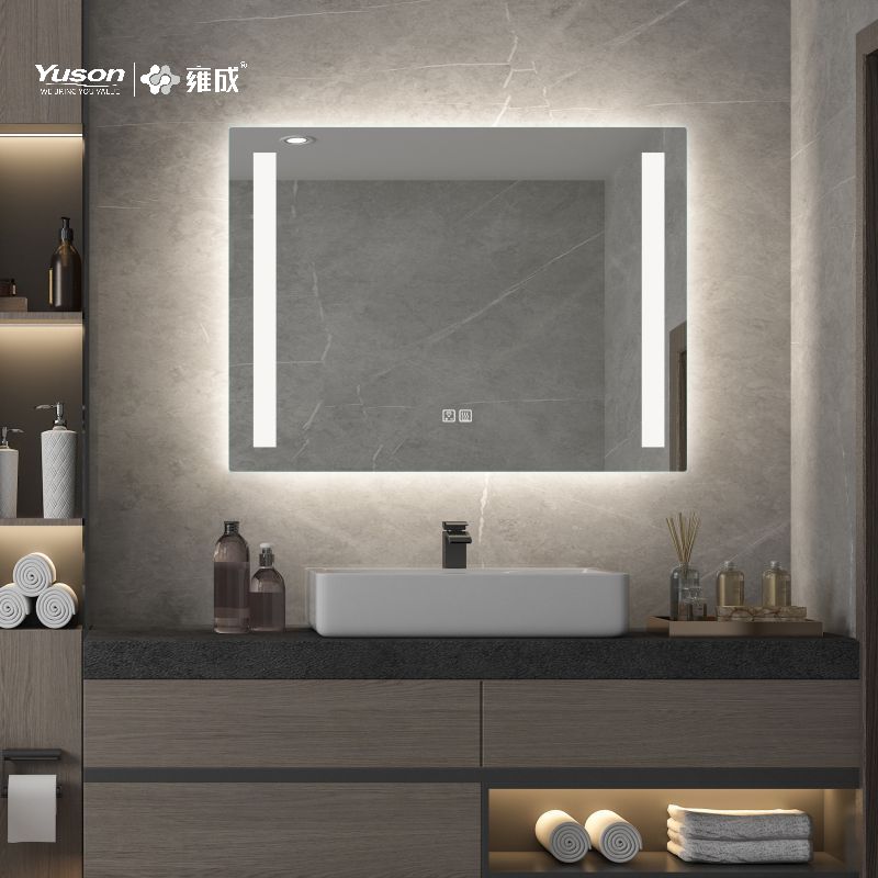 YS57105	Mordern Rectangle Shape bathroom mirror, LED vanity mirror