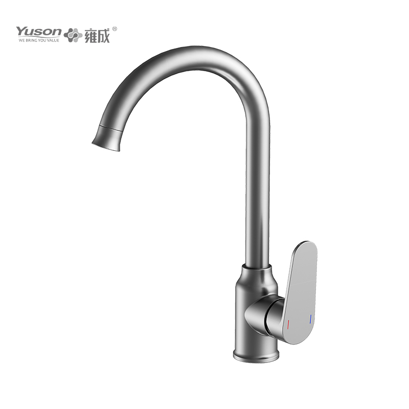 2027-50 Brass Faucet Single Lever Deck-mounted hot&cold water Kitchen Sink Mixer