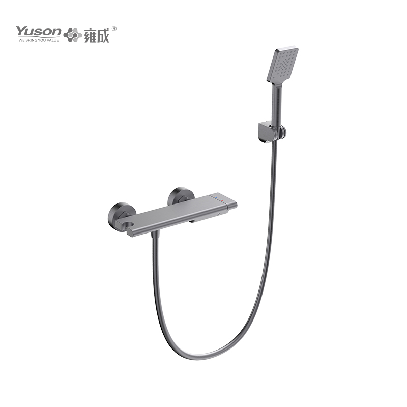 2093-20K1 Brass wall-mounted single lever hot&cold water shower mixer with showerhead