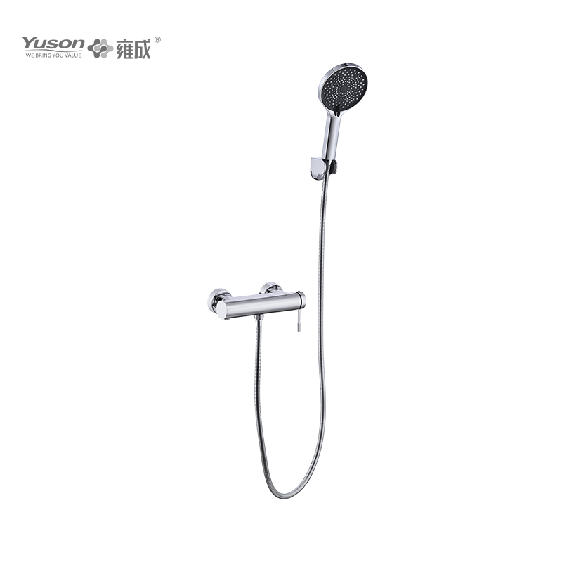 2122-20K1 Brass wall-mounted single lever hot&cold water shower mixer with showerhead