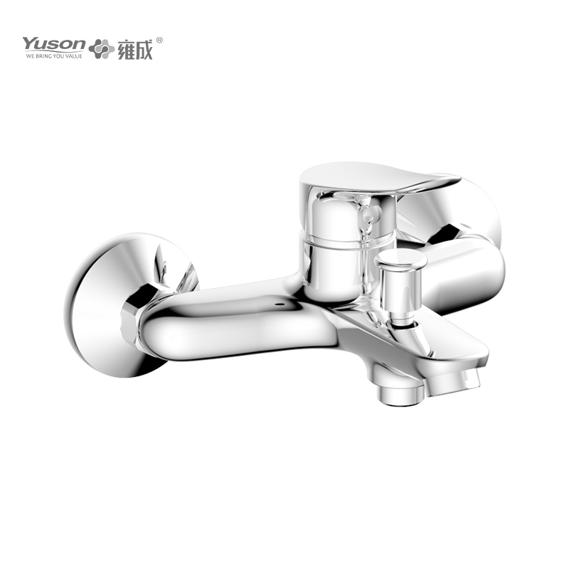 3076-10 Brass faucet single lever wall-mounted hot&cold water bath&shower mixer w/o shower set