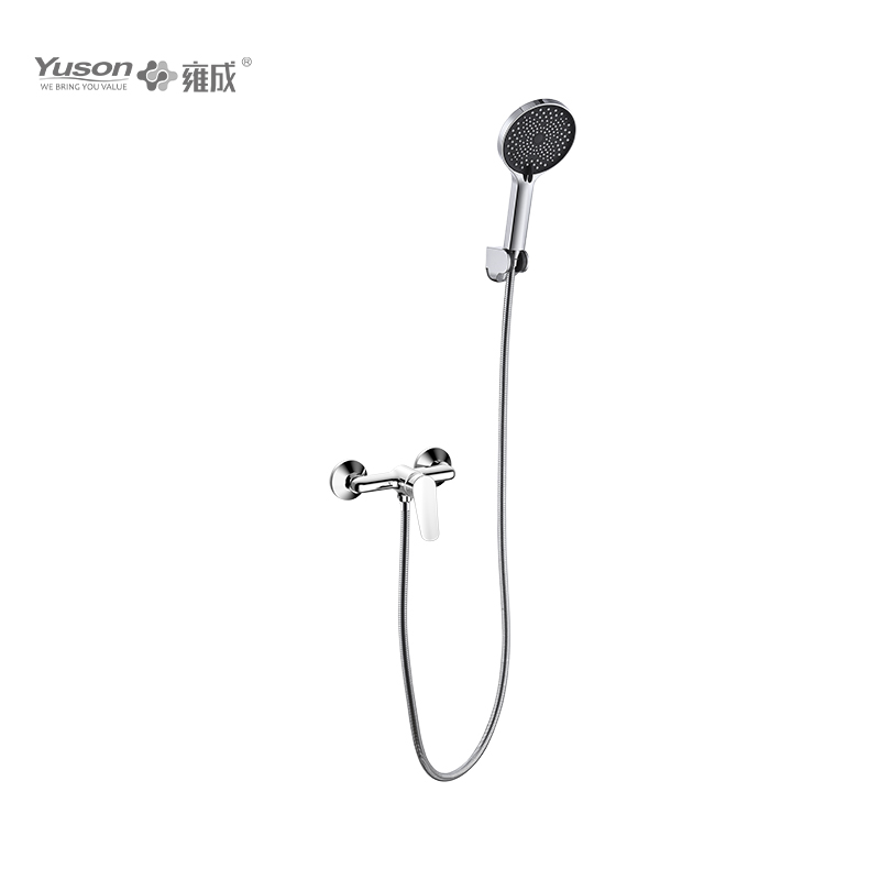 3076-20K1 Brass wall-mounted single lever hot&cold water shower mixer with showerhead