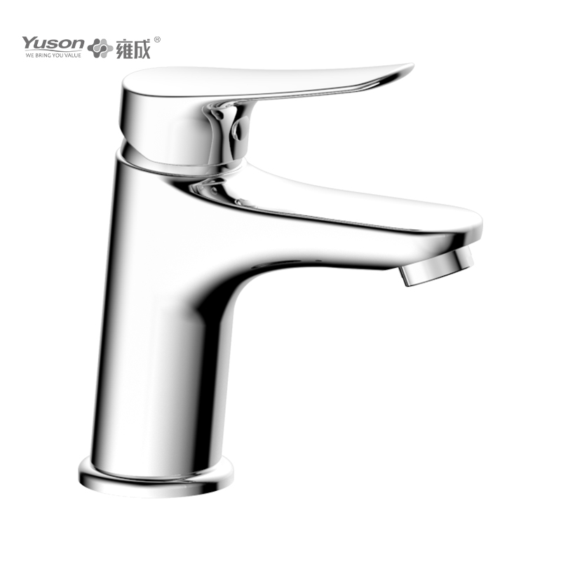 3076-30 Brass Faucet Single Lever Deck-mounted Hot&cold water Basin Mixer