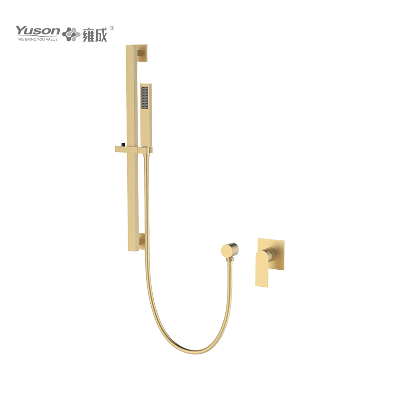 3163-21K1 SS 316L Single lever wall-mounted shower mixer with  sliding shower kit