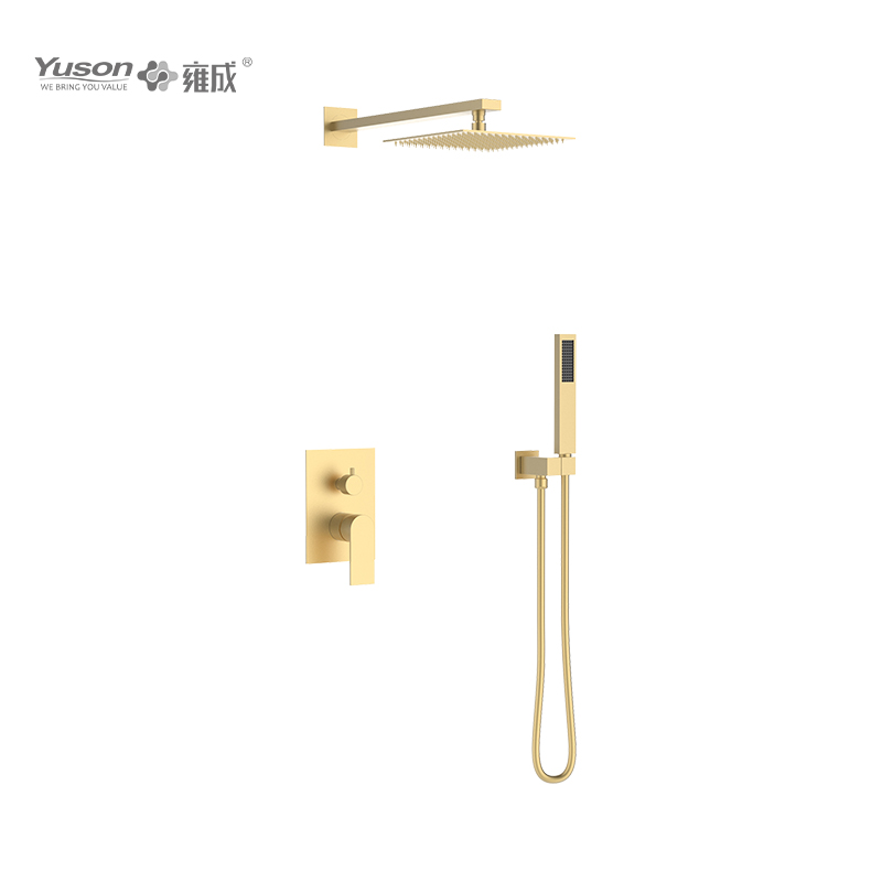 3163-22K1 SS 316L Single lever wall-mounted shower mixer with  sliding shower kit