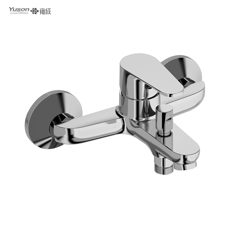 3177-10 Brass faucet single lever wall-mounted hot/cold water bath&shower mixer