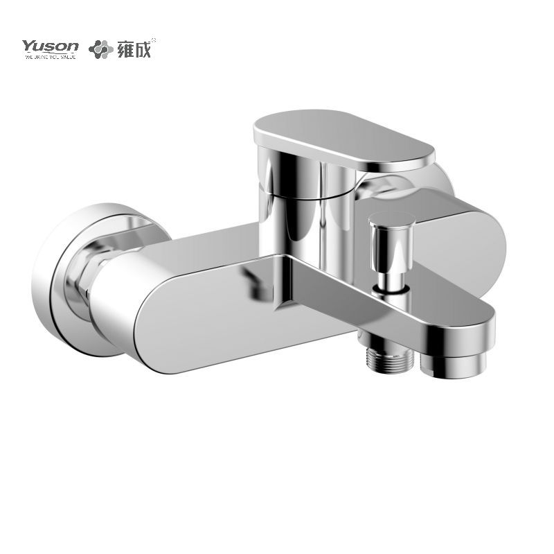 3338-10 Brass Faucet single lever wall-mounted hot&cold water bath&shower mixer