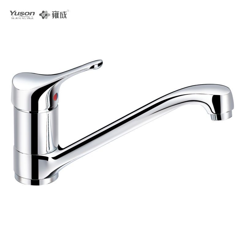 4134-51 Brass Faucet DVGW Certified Single Lever deck-mounted hot&cold water kitchen sink mixer 