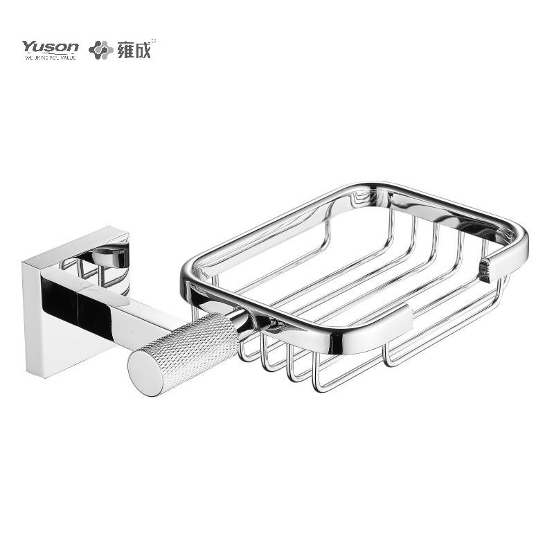 10485B Sleek Bathroom accessories, Soap baskets, Zinc/Brass/SUS Soap holder, wall- mounted(Series 10400)