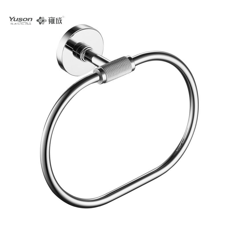 10510 Sleek Bathroom accessories, Towel ring, Towel holder, Zinc/Brass/SUS Towel holder, wall- mounted(Series 10500)