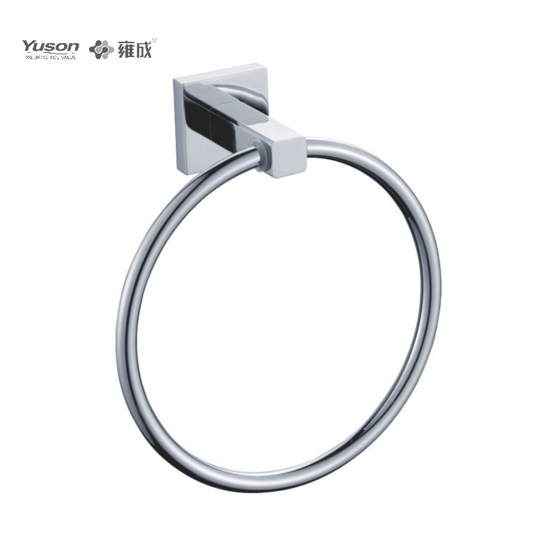 10610 Sleek Bathroom accessories, Towel ring, Towel holder, Zinc/Brass/SUS Towel holder, wall- mounted(Series 10600)