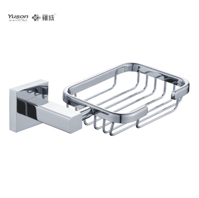 10685B Sleek Bathroom accessories, Soap baskets, Zinc/Brass/SUS Soap holder, wall- mounted(Series 10600)